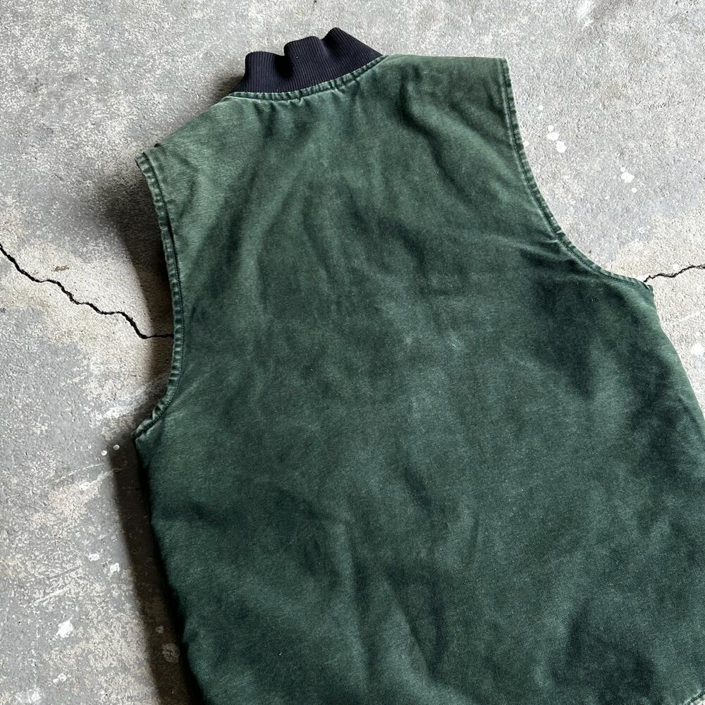 Carhartt V02 SPC green work wear vest - Picture 5 of 7